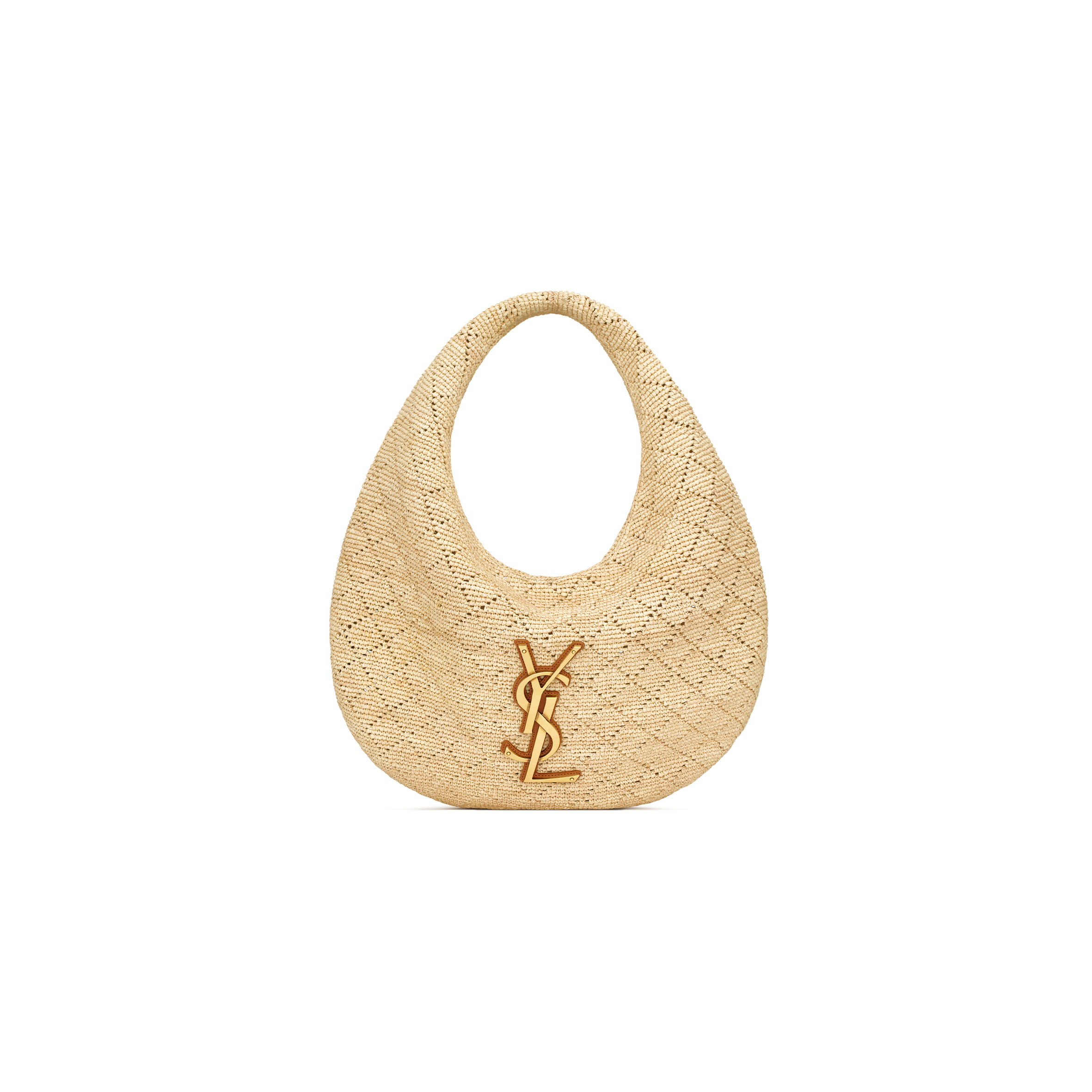 YSL ICARE HOBO IN RAFFIA 868740GAAGT2791 (47*30.5*12cm)